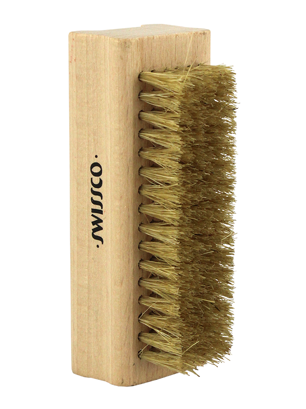 "Wooden Nail Brush, Natural Bristle"