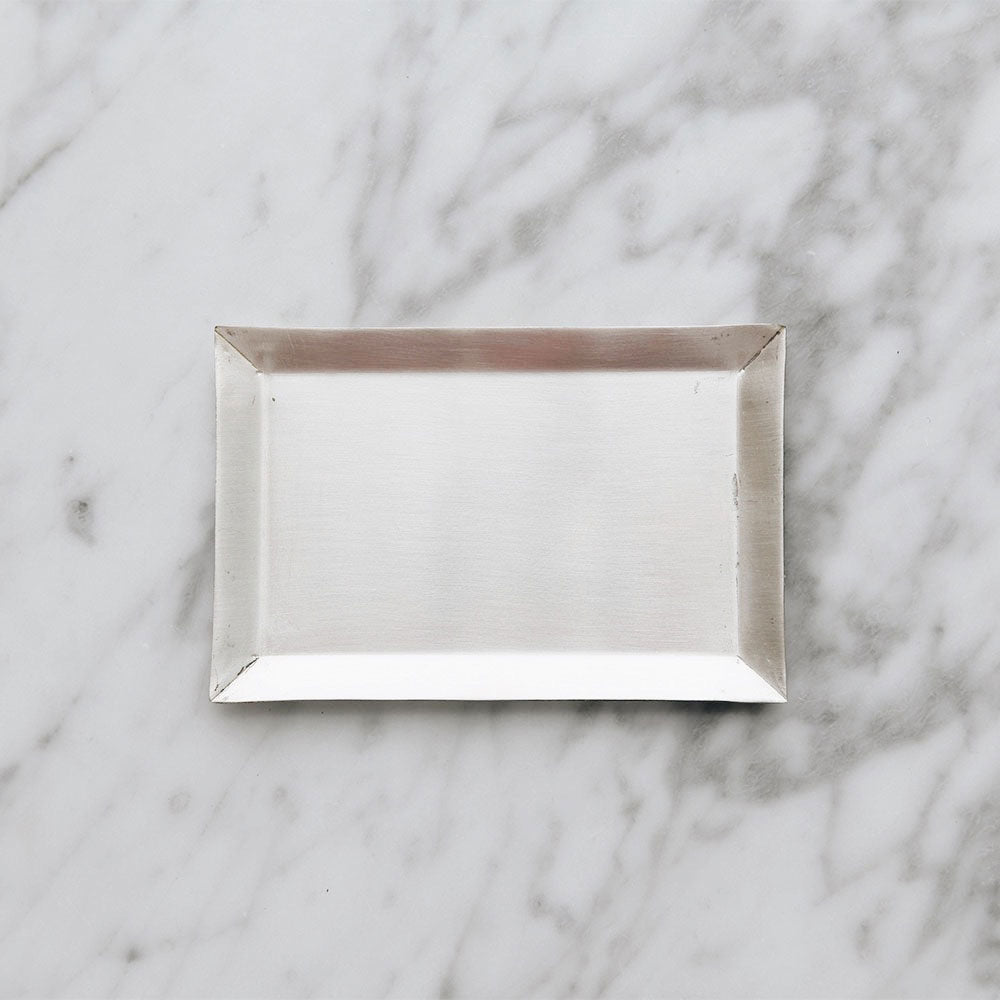 "Silver Plated Dish - Rectangle, Small"